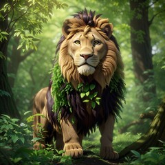 lion, animal, cat, mane, wild, wildlife, king, carnivore, zoo, feline, predator, mammal, nature, 