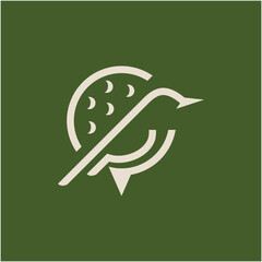 Birdie logo design
