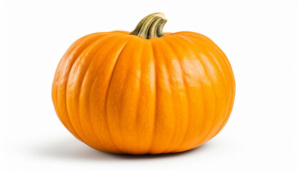 Obraz premium Isolated Pumpkin on White Background