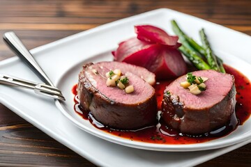 beef steak with vegetables