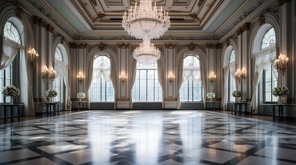 Fototapety  Banquet hall interior design