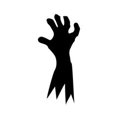 halloween ghost hand