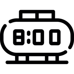 Digital Clock Icon