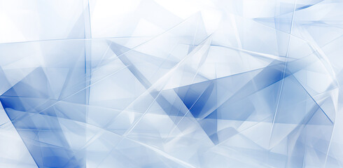 White blue cutting-edge background with a futuristic twist. Created with Generative AI