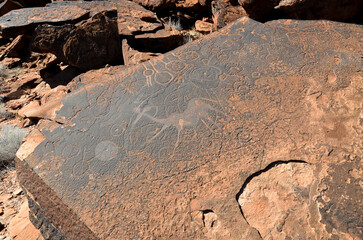 Grabados prehistóricos de Namibia