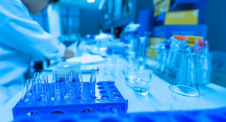 Chemists mixed up chemical to find antiretroviral drugs at the lab,Experiment to detect virus was found in the blood,Developers of potential medicines and vaccines against COVID-19