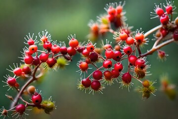 Fototapeta na wymiar berries on a branch 4k HD quality photo.