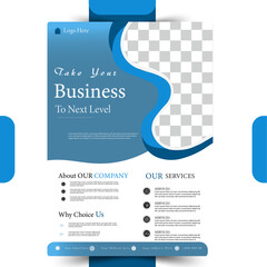 Creative and Advanced Corporate Flyer Design, Flyer template Layout Design, Corporate business flyer template Design, Digital business flyer templates, Modern Geometric shape used for business poster 