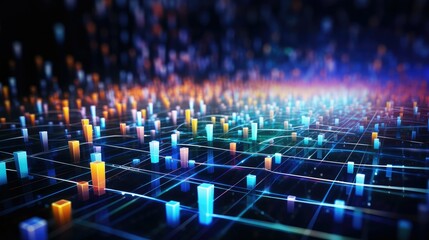 system digital data flow illustration business artificial, intelligence cyber, internet communication system digital data flow