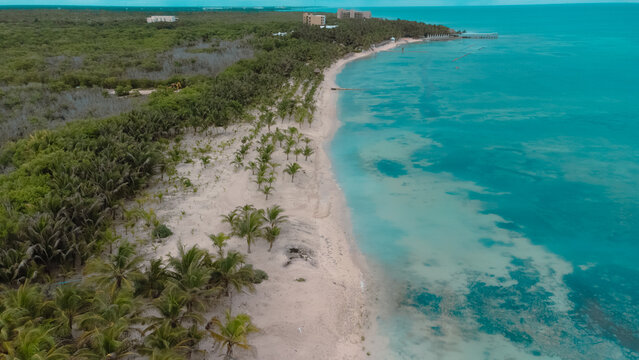 Puerto y playa en Progreso Yucat&aacute;n y Quintana Roo Carrillo Puerto y Canc&uacute;n.