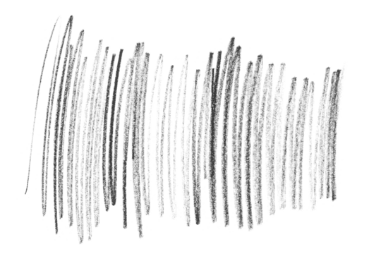 Hatching grunge graphite pencil background and texture isolated on white, clipping path 