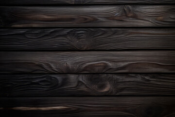 Mesa de madera, listones de madera oscura envejecida. - obrazy, fototapety, plakaty