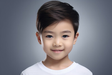 A young boy with a toothbrush in his mouth. Perfect for dental hygiene and children's health-related content.