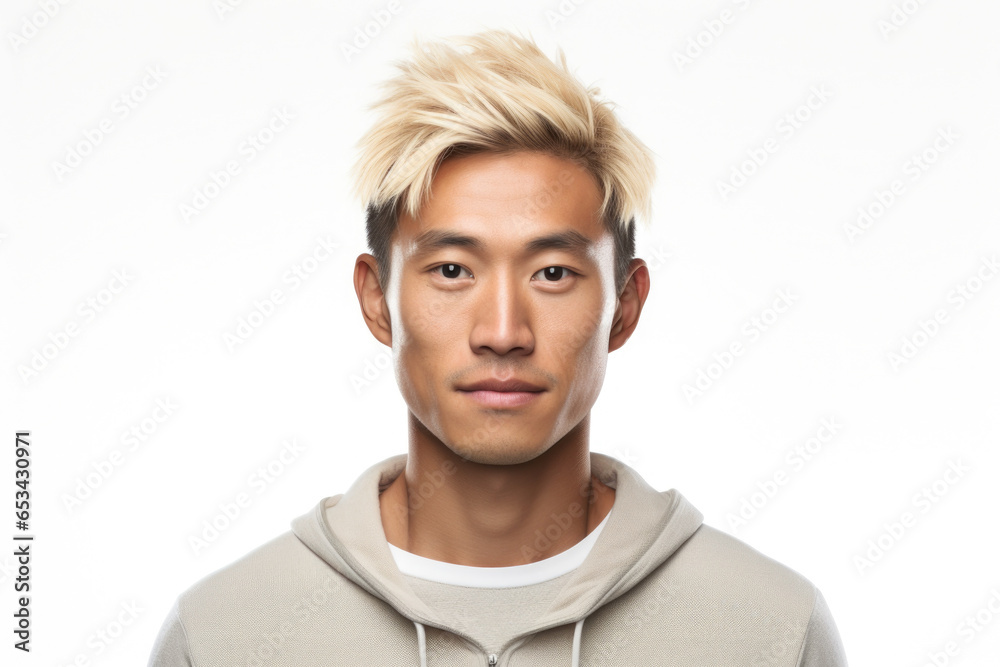 Poster A man wearing a hoodie posing for a picture. This versatile image can be used in various contexts.