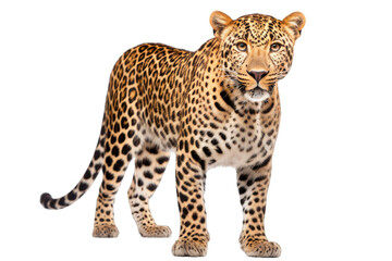 Transparent PNG of a Leopard. Transparent Background PNG. Isolated PNG. Generative AI