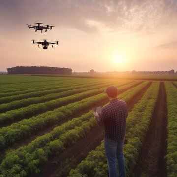 Exploring the New Era of Automated Farming through Smart Agriculture - Unveiling the Revolutionary Technology for Modern Agriculture, Accelerating Efficiency and Sustainability in Generative AI