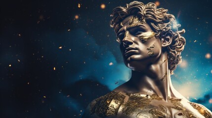 Apollo - The greek god of the sun.generative ai
