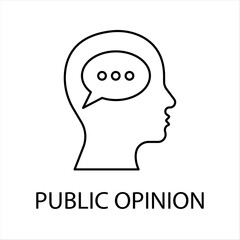 Public Opinion Insights Icon 