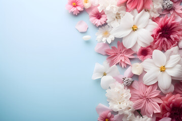 Naklejka na ściany i meble Blumen - Hintergrund