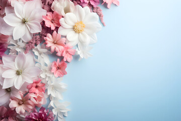 Naklejka na ściany i meble Blumen - Hintergrund