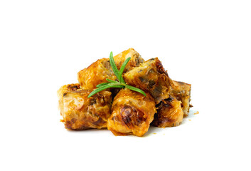 Spring Rolls, Rollos Primavera Isolated