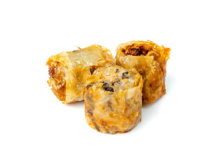 Spring Rolls, Rollos Primavera Isolated
