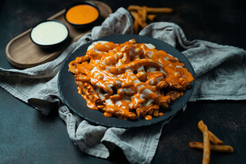 potatoes with mushrooms