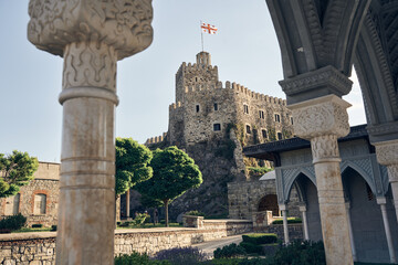 Akhaltsikhe (Rabati) Castle, medieval fortress built in the 9th century. Located in Akhaltsikhe...
