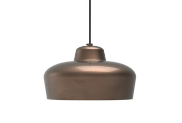 Render of isolated 3d hanging lamp scene creator