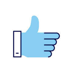 Like related vector icon. Isolated on white background. Vector illustration