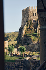 Akhaltsikhe (Rabati) Castle, medieval fortress built in the 9th century. Located in Akhaltsikhe...
