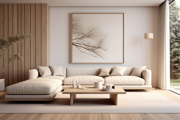 minimalist living room design flat interior concept