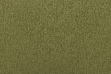 Genuine khaki leather, eco friendly leatherette texture background. Material for upholstery and...