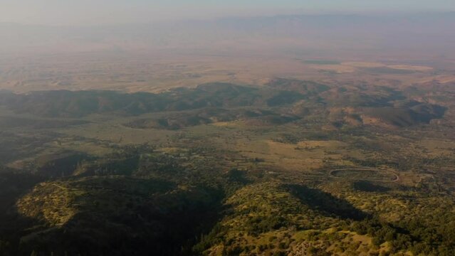 Antelope Valley from Liebre Mountain, Los Angeles County