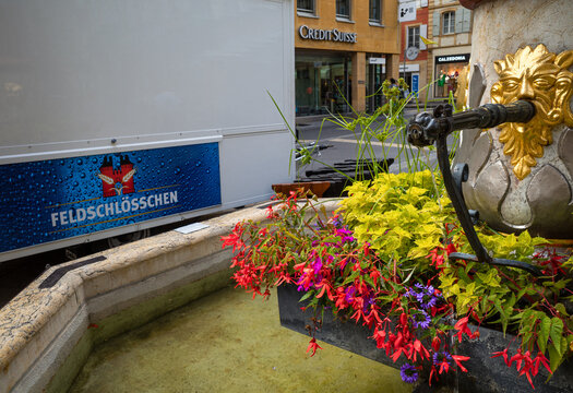 Feldschlosschen is the biggest brewery in Switzerland