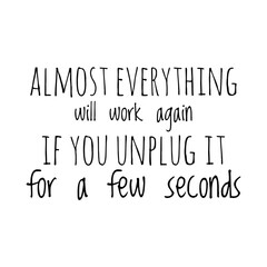 ''Will work again'' Positive Inspirational Quote Illustration