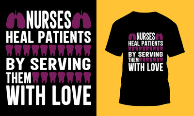 typography t-shirt ,nurse,doctor ,hunting,very good design.