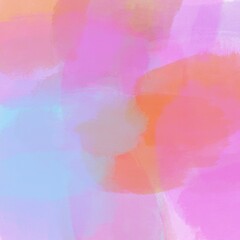 Pink Based Abstract Painting Background