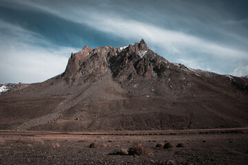 Rocky formations. Mountain view.