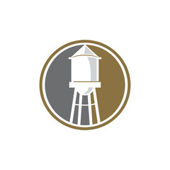 water tower logo , reservoir logo