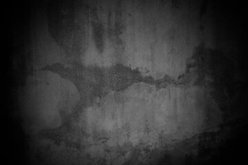 Old wall texture smeared engine oil cement dark black gray  background abstract grey color design are light with white gradient background.