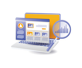 Business personal branding portfolio analysis