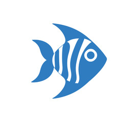 Fish brand logo creative symbol vector PNG design