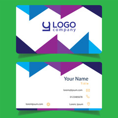 creative modern name card and business card - 653502312