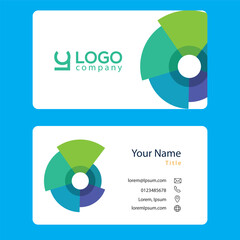 creative modern name card and business card - 653502358