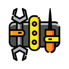 tools of construction tool vector illustration icon