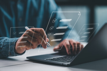 E-document management Paperless workplace, e-signing, electronic signature, document management man...