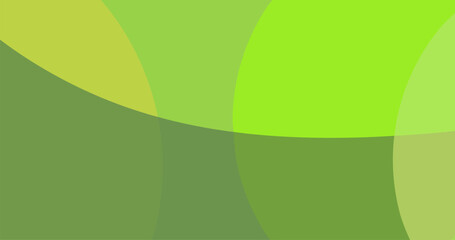 abstract green background with circles