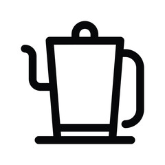 Coffee makers line icon
