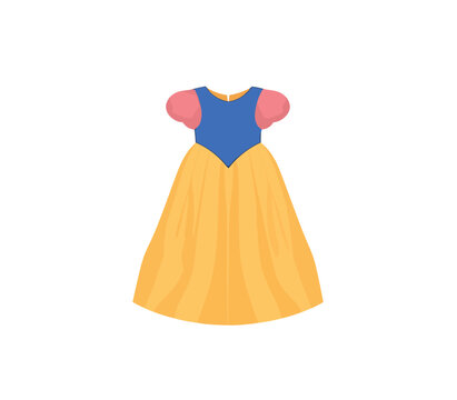 Princess  Dress illustration snow white vector cartoon PNG image